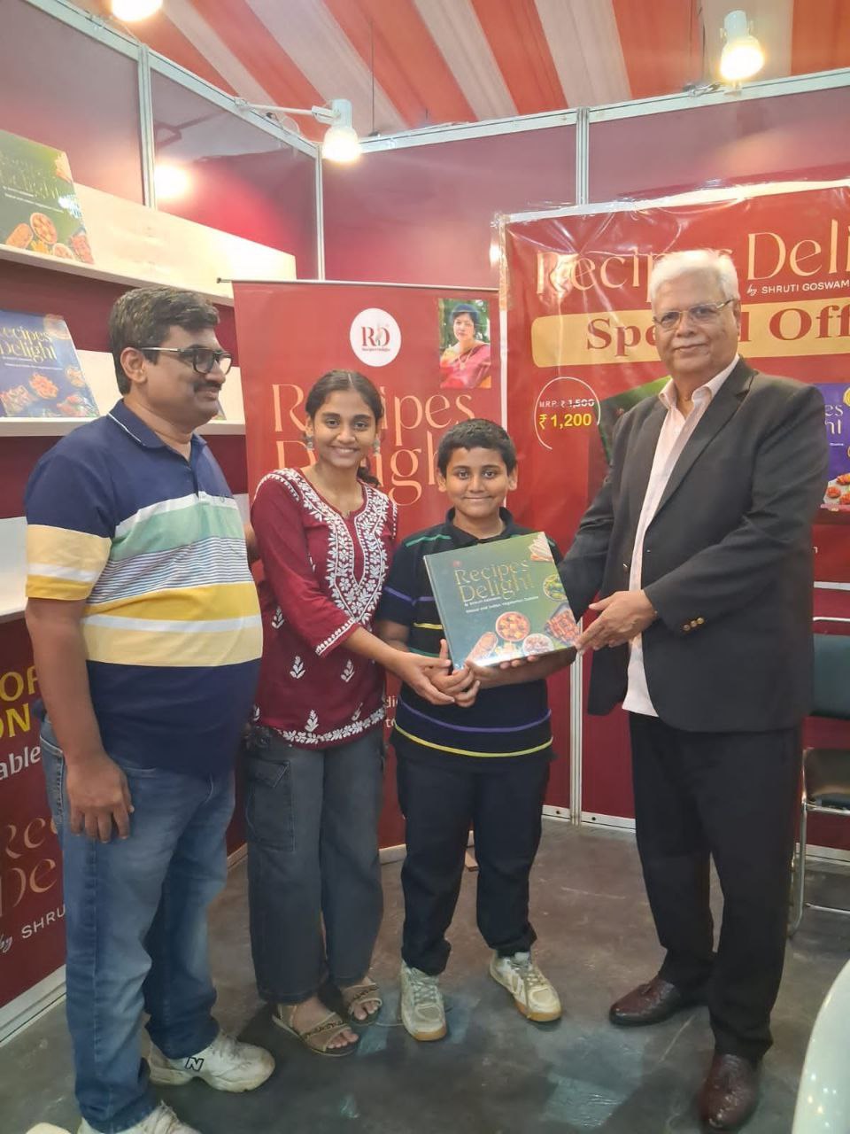 Day 5 Highlights – Recipes Delight continues to shine @ Pune Book Fair 2025