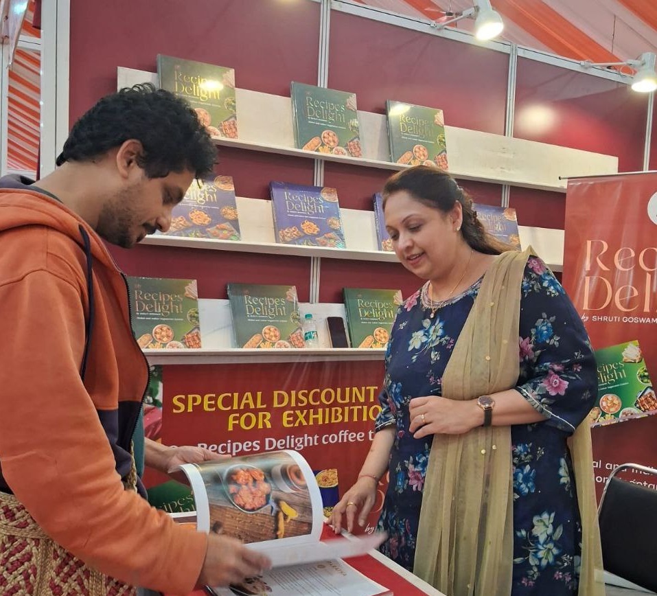 ✨ Day 7 Delight:  Recipes Delight continues to serve Smiles, Stories & Cookbooks at Pune Book Fair